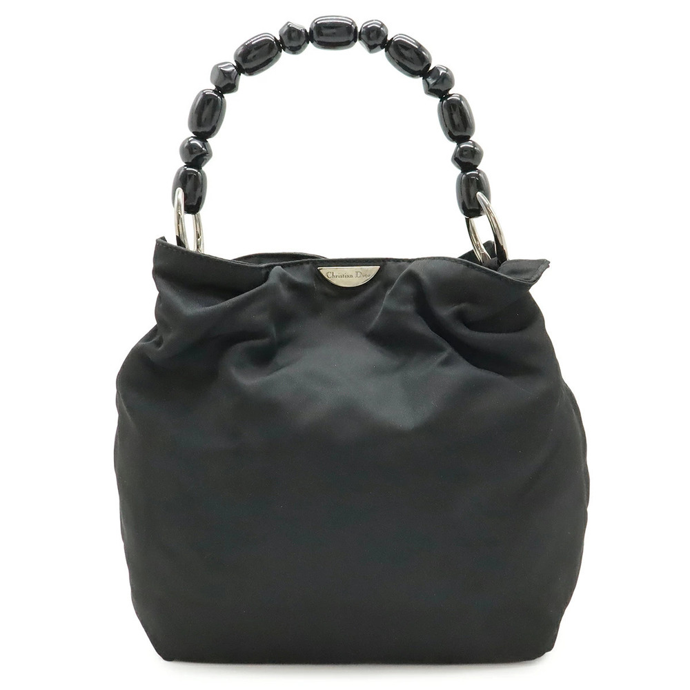 Christian Dior Maris Pearl Handbag Black